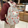Schoolbag1011 New Casual Middle School Student Backpack Trend College Student Backpack Large Capacity Travel Versatile Student School Bag