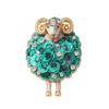 Colorful Sheep Brooches Lovely Flower Brooch Pin New Sheep Pin Badge  Office Wear