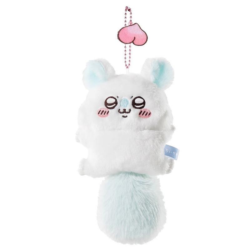 Bear Cute Plush Pendant With Peach Heart Flying Squirrel Design For Gift Girl