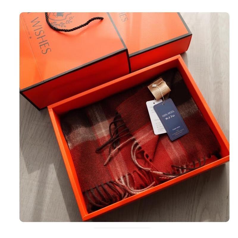 HANDUNYOU Winter Plaid Scarf