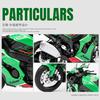 1:12 Kawasaki Ninja ZX10R Alloy Die Cast Motorcycle Model Toy Vehicle Collection Sound and Light Off Road Autocycle Toys Car