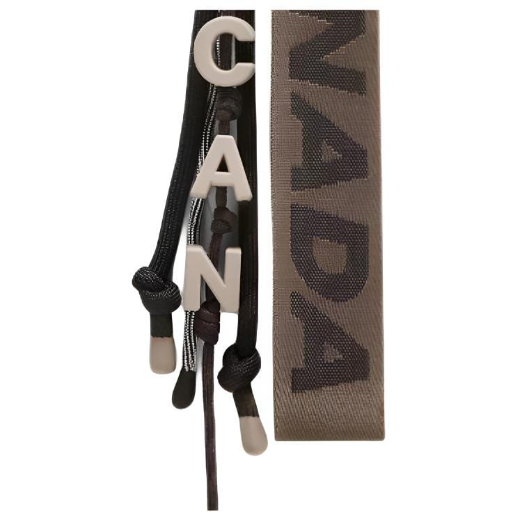 Lululemon Team Canada Silicone With Nylon Bag Charm Bag Merch Unisex Rock Dusty Pink & Black LU9CT6S-072080