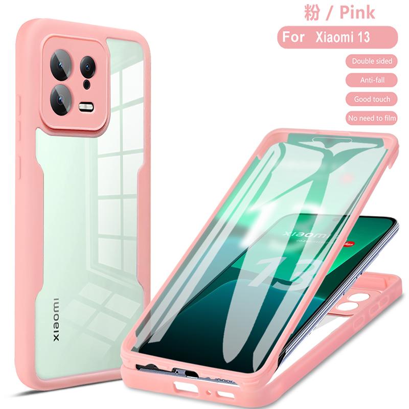 360 Full Body Protective Phone Case For Xiaomi Mi 14 Ultra  Mi14 13 12 Pro Xiaomi 13T 12T Mi 13 12 Lite 12X Built Screen Cover