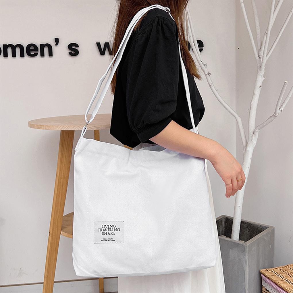 Cloth Stay Organized With Large Capacity Canvas Tote Bag For Busy Women Practical Gifts Shoulder Bag