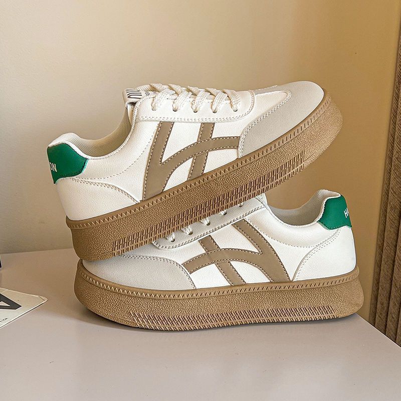 Summer new board shoes student casual retro small size platform sneakers