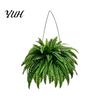 Realistic Plastic Vines 1/3/4Pcs Hanging Artificial Flower Decoration, UV Resistant Fake Fern & Floral Wedding Party Flowers Vine, Wall Faux