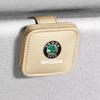 Car Sunglasses Clip Magnetic Sun Visor Card Storage Clips For Skoda octavia 3 2 superb 3 kodiaq Fabia Kamiq Karoq Accessories  FP1