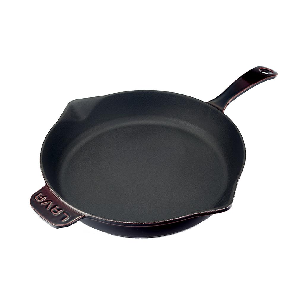 Buy LAVA Cast Iron Frying Pan, Cast Iron Skillet, Enamelled Non Stick