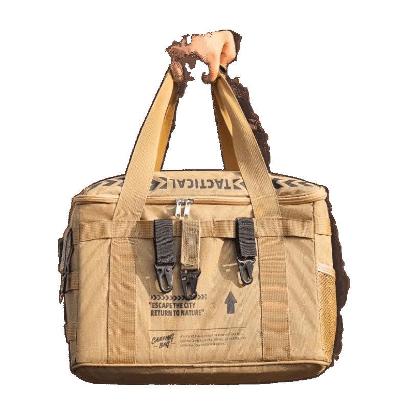 Large Capacity Multifunctional Outdoor Storage Bag: Tactical, Folding Box for Camping Gear, Car Equipment & Mess Kit