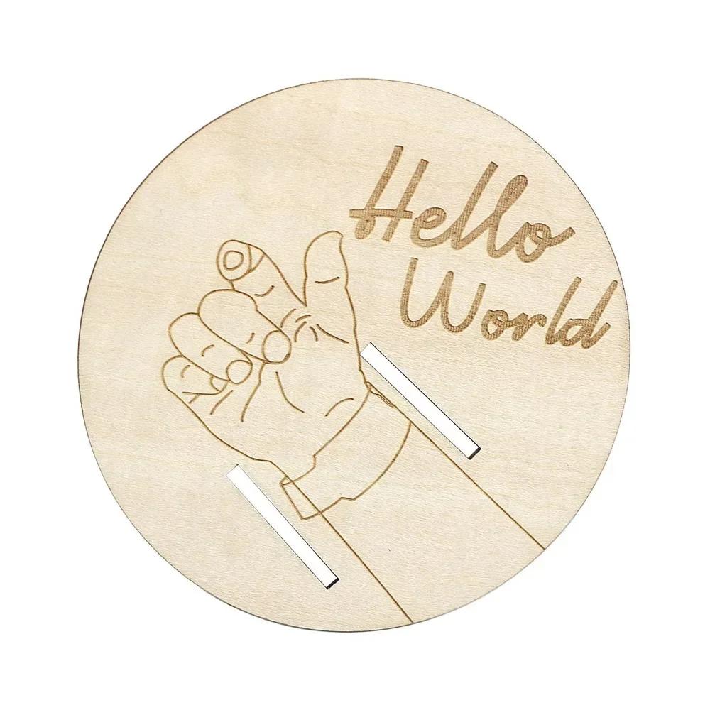 Newborn Hospital Engraved Keepsake Holder Personalized Baby Gift Memorial Pregnancy Wristband for Father's Day Mother's Day Baby