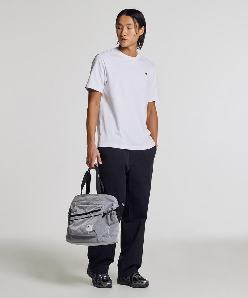 New Balance Nbgcgs1201 / Metallic Lightweight Tote Bag (Silver)