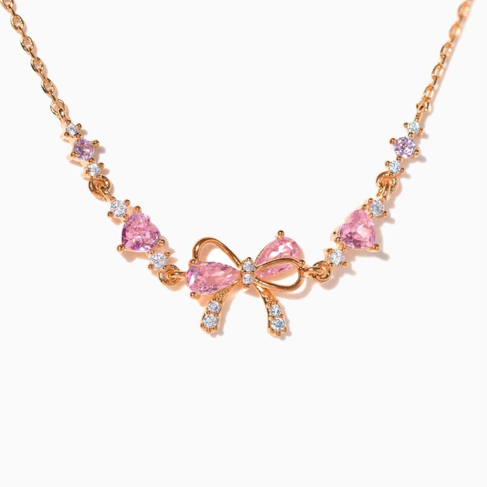 Instagram Style Cute and Sweet Bracelet Love Zircon Butterfly Festival Bracelet Women's Valentine's Day Gift Jewelry