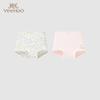 YEEHOO Girls' Modal 5A Antibacterial Boxer Briefs 2-Pack