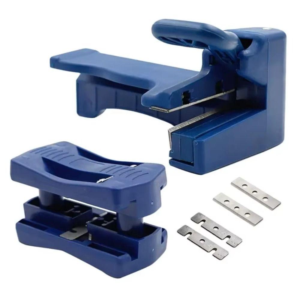 PVC Edge Banding Trimmer Manual Double Edge Trimmer Hand Tool Set Wood Side Cutter  Panel Furniture
