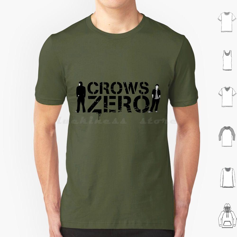 Crows Zero T Shirt 6xl Cotton Cool Tee Crows Zero Anime Manga Movie Genji Serizawa Tamao Grunge Crow Episode Japan Asian Asia
