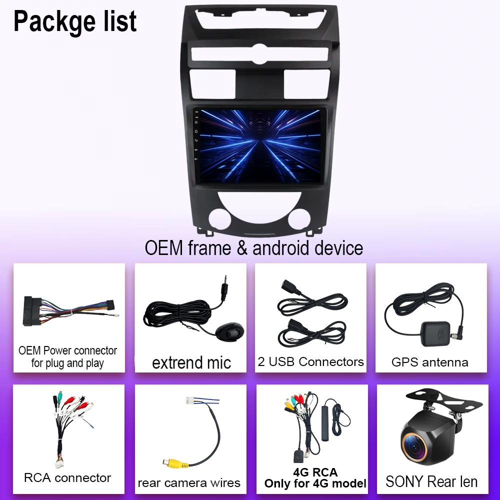 Car Radio 4G Carplay For SsangYong Rexton Y250 II 2 2006 - 2012 Multimedia Video Player Navigation GPS Android No 2din 2 din dvd