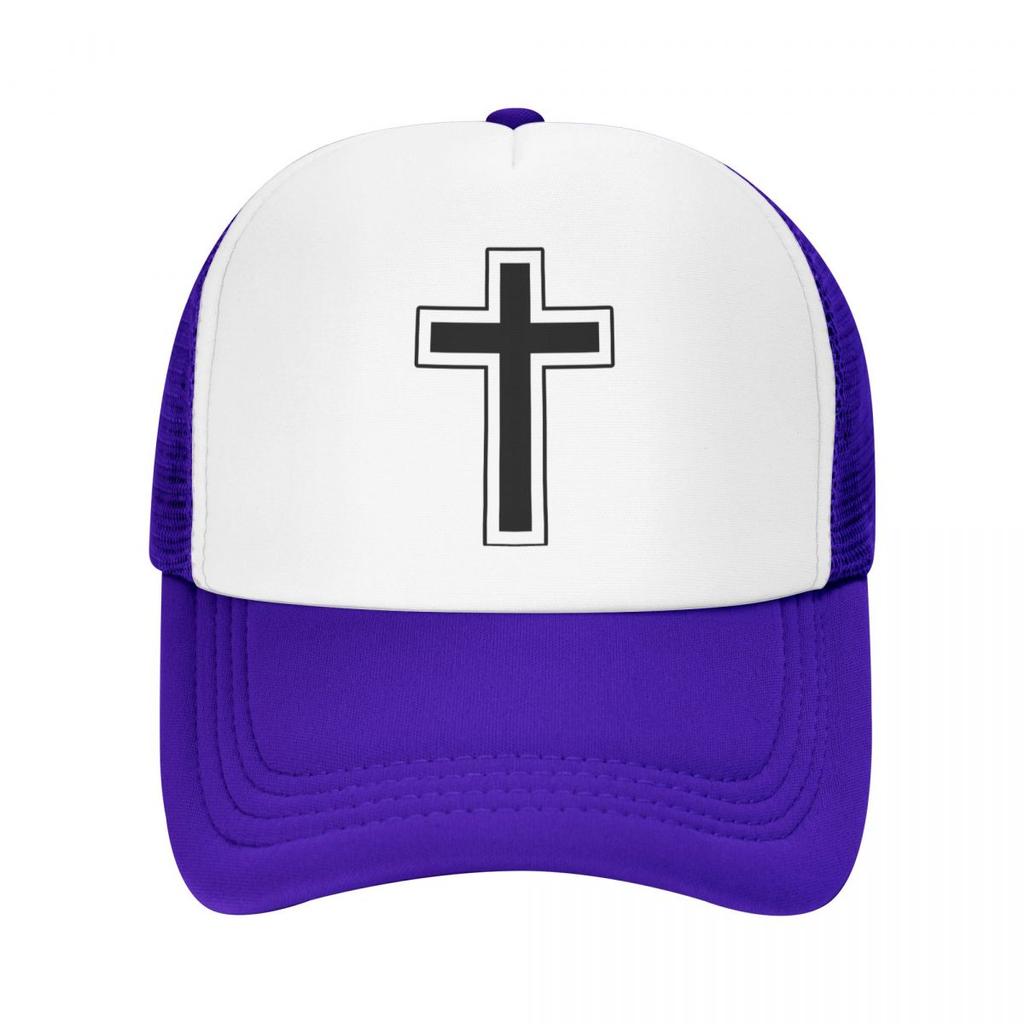 Gorra de camionero con cruz católica de Jesús, gorra de béisbol ajustable para adultos, cristiana, religiosa, unisex, estilo hip hop, snapback