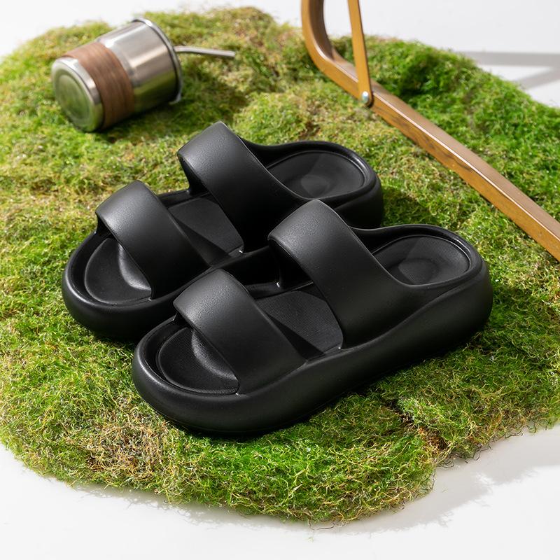 

Женские летние модные и универсальные тапочки с толстой подошвой Повседневные сандалии и тапочки 40-41