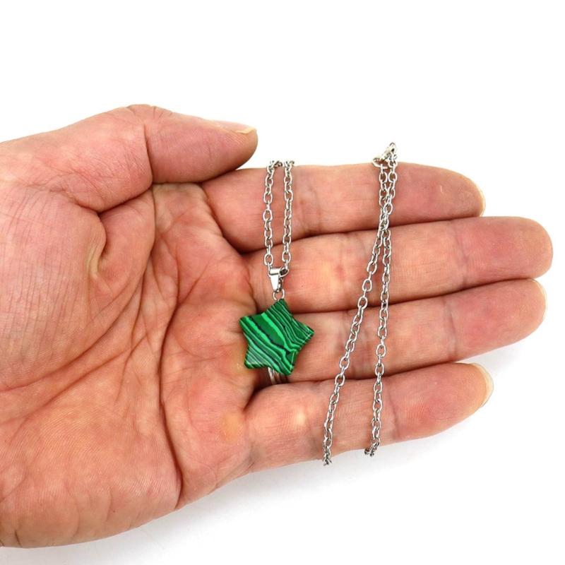 12 szt. Naturalny Kamień Kolor Gwiazda Pięcioramienna Wisiorek do Tworzenia Biżuterii DIY Naszyjnik Kolczyki Akcesoria Zawieszka Prezent
