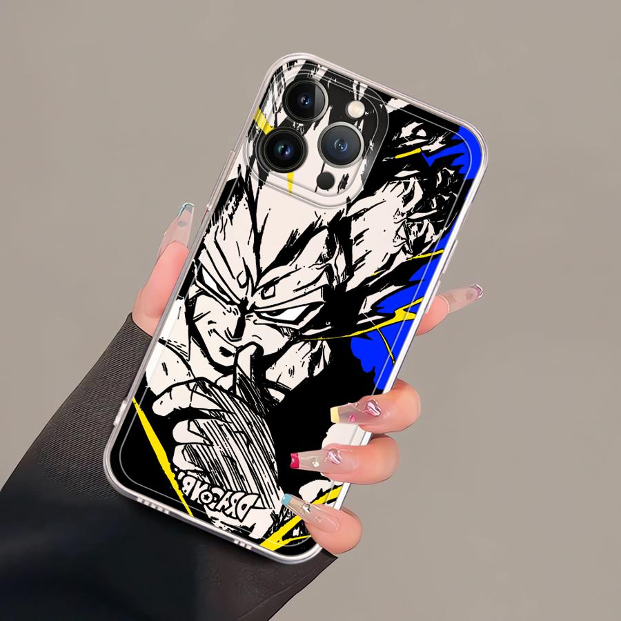 Hot Anime Dragonballs New Soft Phone Cover Case for iPhone 17 Pro Max 7 8 XR 13 Pro 15 12 Mini 11 XS Max 14 Plus 16 Air