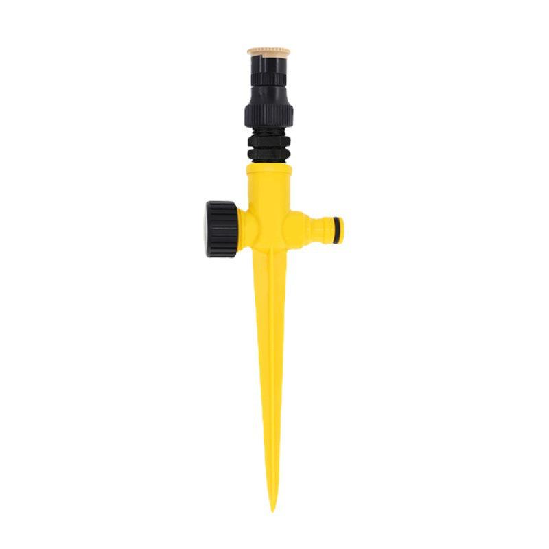 360° Adjustable Atomizing Sprinkler with Rotating Nozzle & 1/2 Inch Connector - Garden Irrigation Tool