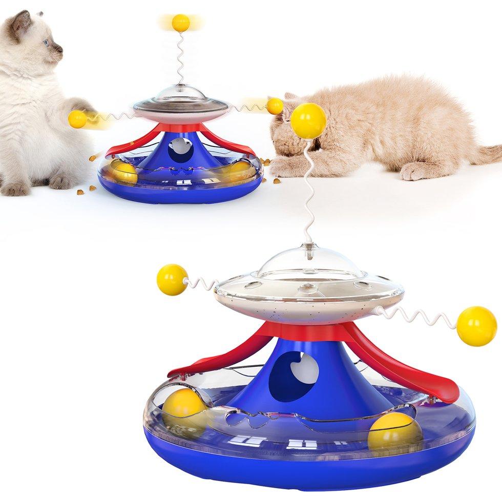 interactive cat treat dispenser