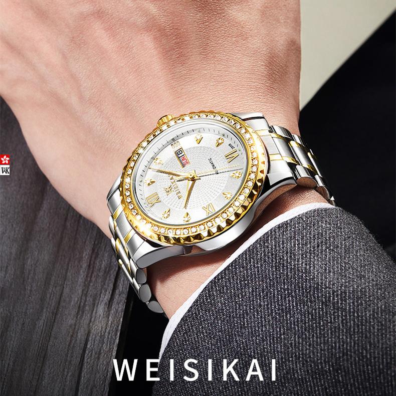 CIVO Orologio Uomo Polso Acciaio: Classico Orologio Analogico