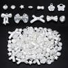 30-100Pcs Multi-shape Acrylic Beads Charms Imitation Pearl Beads For DIY Necklace Bracelet Pendant Jewelry Making Accessories