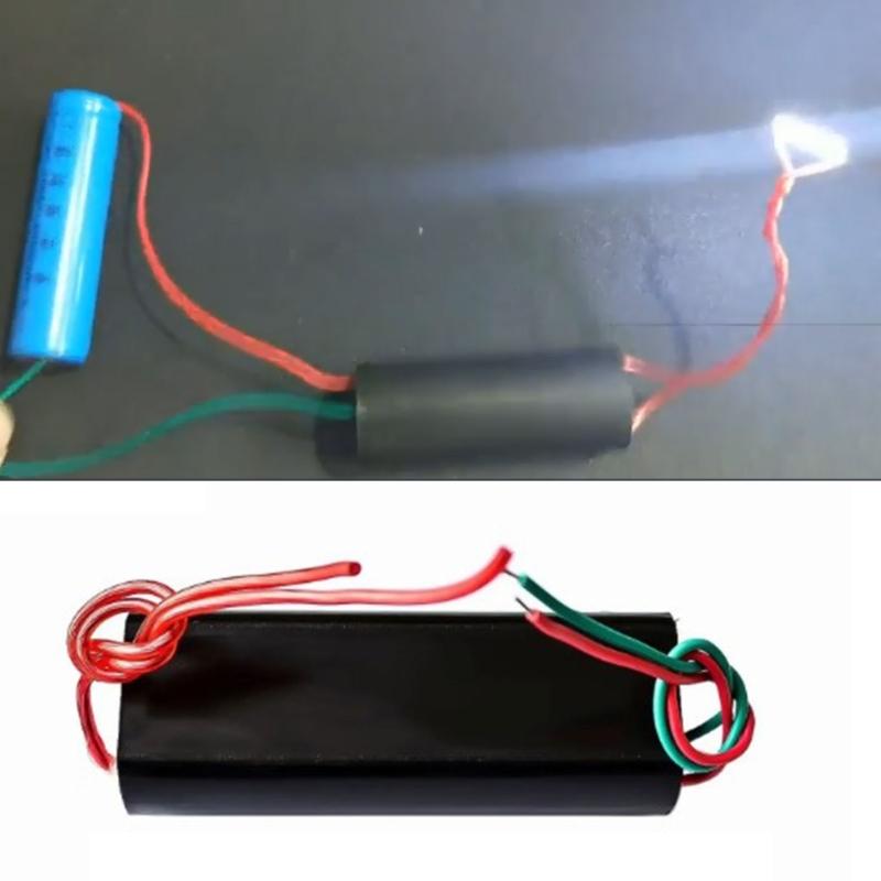 Small High Electric Generator 3.7V 6V Input 400KV Output Converter Upgrades for Physics Lab & Electronic Projects