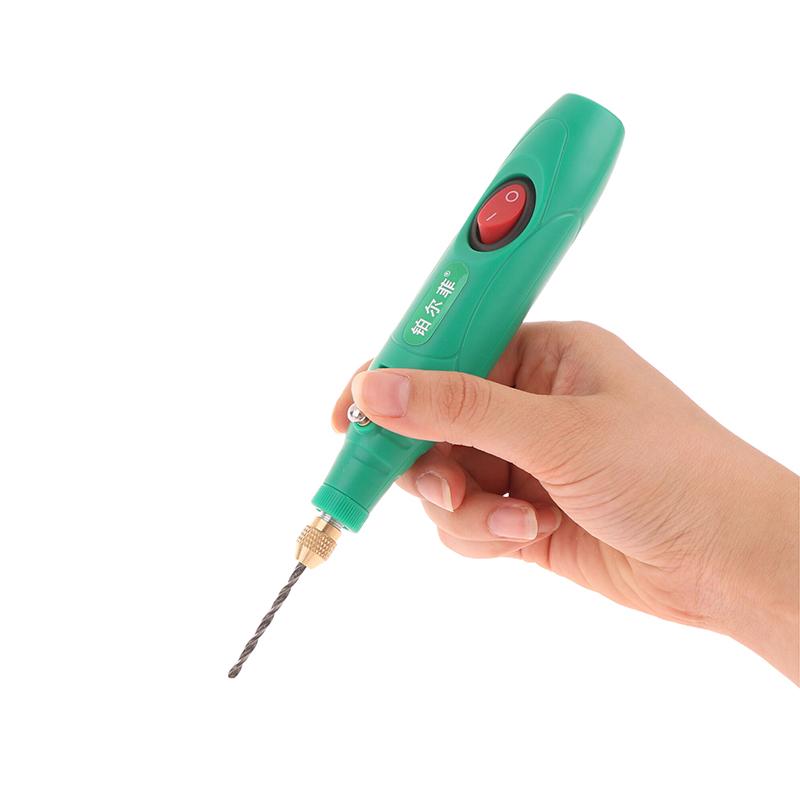 Eu/Us 24Pcs 110-240V Mini Drill Polishing Engraver Pen Grinder Electric Rotary Tool Grinding Machine Miniature Household Tool