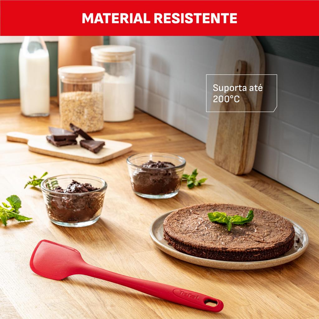 Ingenio Proflex up to dishwasher K12520 T-fal Spatula, silicone, heat-resistant 250°C, odorless, safe,