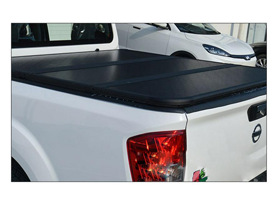 Hard Tri-Fold Rear Tonneau Cover for Navara and Mitsubishi L200 Trunk Accessories