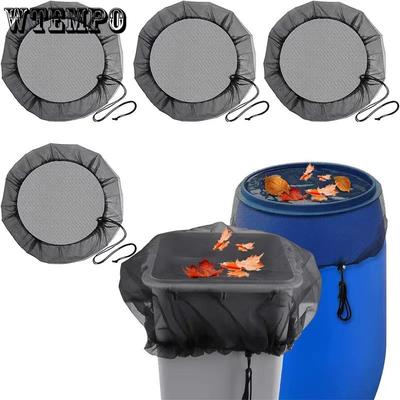 Outdoor Garden & Lawn Rain Barrel Net Covers Water Bucket Anti-mosquito Net Covers Filter Protective Net Covers