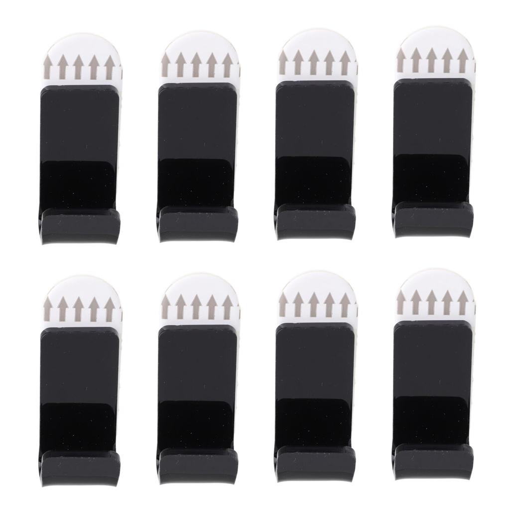 30 Set   Record Wall Mount Acrylic Punch   Floating Record Wall Shelf for Book Magazines