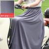 Gonna parasole per auto e moto elettriche: Coprigambe Estivo, Grembiule da Equitazione Anti-UV