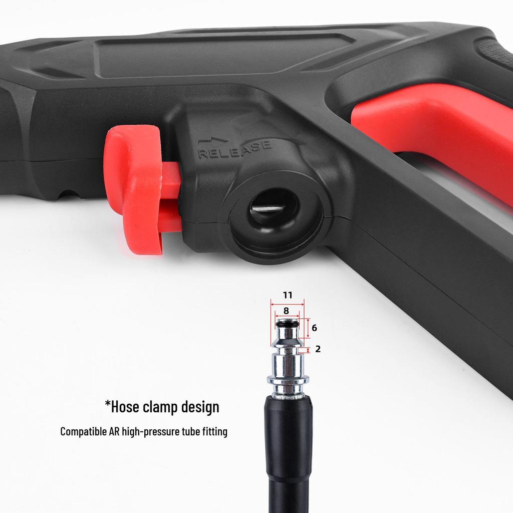 High Pressure Water Gun Lance Nozzle for Black+Decker, AR, Bosch