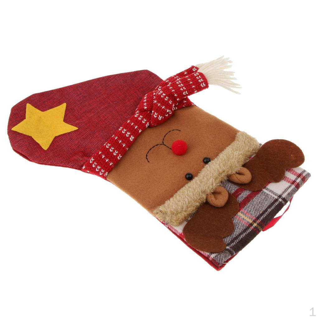 Year Christmas Stocking Gift Hanging Decoration B