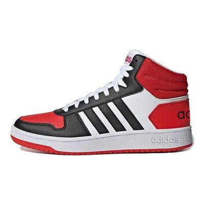 Neo Hoops 2.0 Mid Antypoślizgowe Wytrzymałe Wysokie Buty Skate Męskie Trampki Czarne FV2730