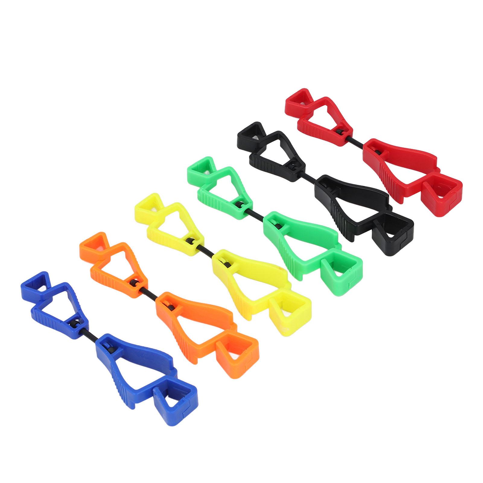 

6шт держатель для перчаток клипсы многофункциональный POM пластиковый зажим для ремня захват для строительных работ на открытом воздухе