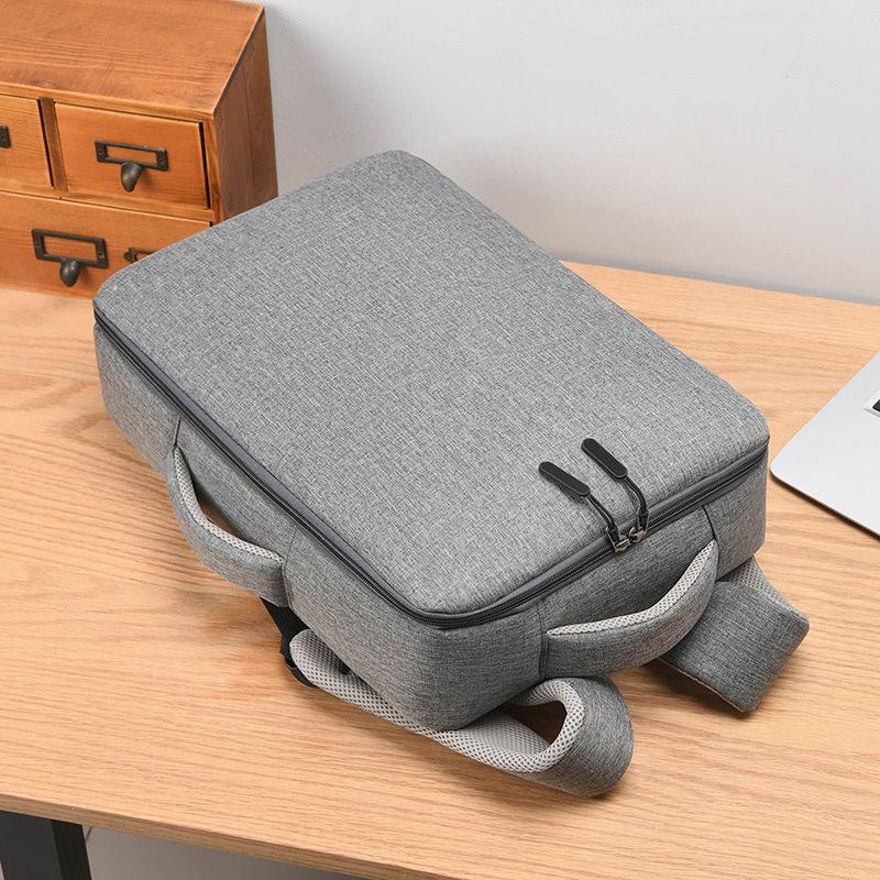 Ce sac à dos est un sac à dos d'ordinateur portable polyvalent pour les voyages d'affaires pour hommes.