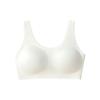 Zeriluna Exquisite lace versatile and comfortable underwear Fan-shaped edge comfortable bra with wide shoulder straps for everyday wear