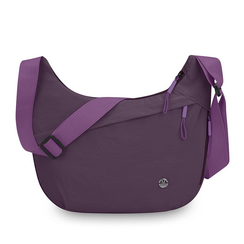 Versatile Outdoor Forest-Style Nylon Shoulder Bag - Large Capacity Casual Crossbody for Travel