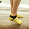 Herren Baumwoll-Fünf-Zehen-Kurzsocken - Atmungsaktiv Sommerstil