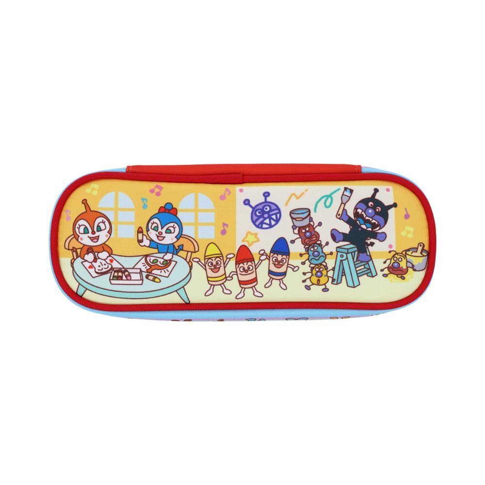 Stationery Anpanman Pencil Case for Friends Pencil My First 6050010A Sun-Star Go! Toddlers, Everyone's Case, Step, Anpanman,