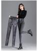 Fleece-Lined High Waist Skinny Jeans: Autumn/Winter Slimming Korean Style Women's Pants