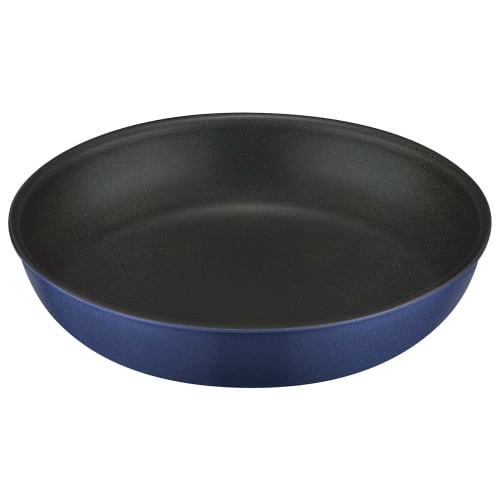Thermos Durable Series Removable Handle Frying Pan, 26cm, Gas Stove Only, Indigo Blue, KVC-026 IBL