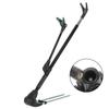 1.7M/2.1M/2.4M New Stainless Steel Thickened Telescopic Fishing Rod Bracket Fishing Rod Dual Purpose Bracket Fishing Rod Holder