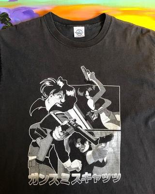 Maglietta Vintage Gunsmith Cats Top magliette Uomo Donna