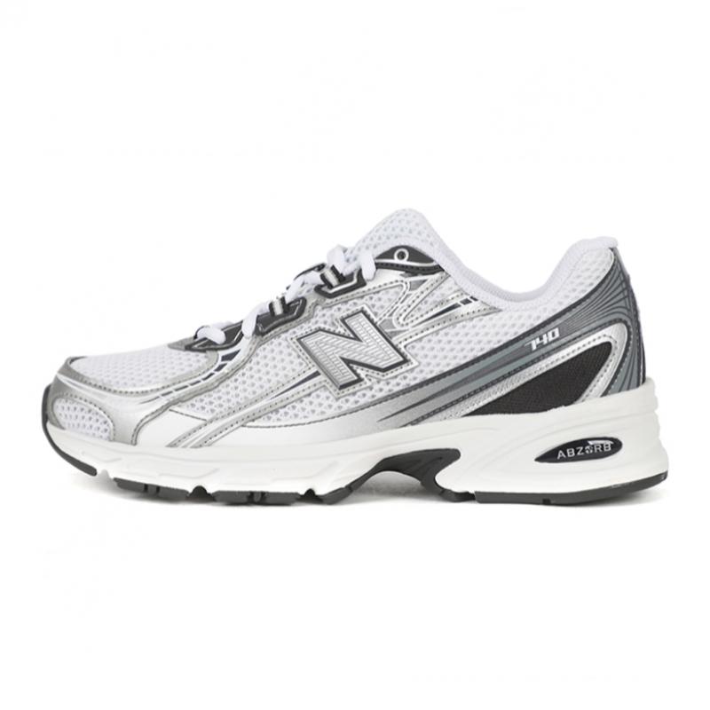 New Balance 740 Metallic White Gray
