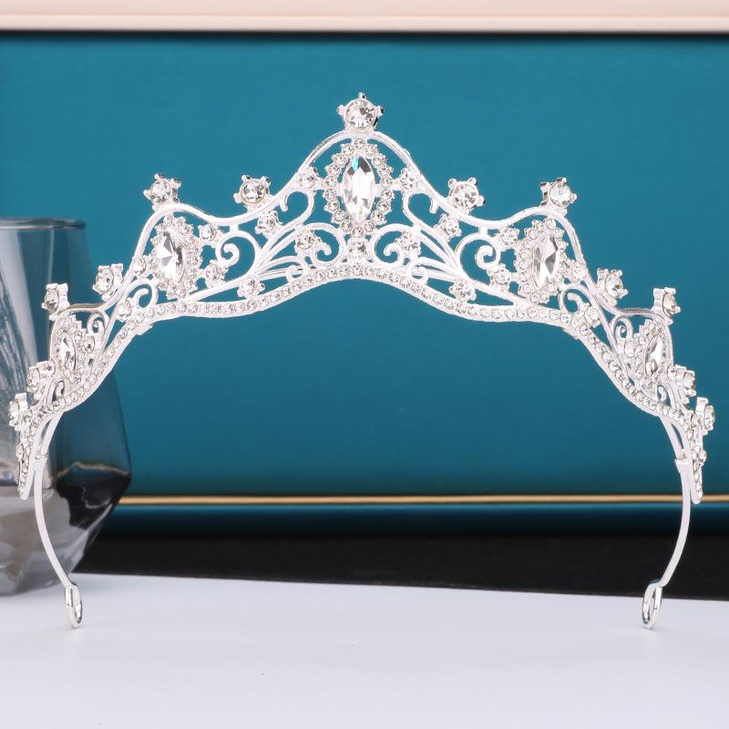 

Princess Birthday Crown Tiara Hair Accessory Adult Ceremony Shoulder Strap Gift Box Crown Set